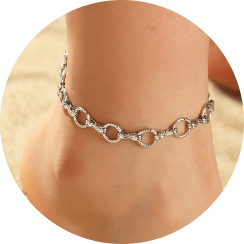 Great Selection of Adjustable Chain Anklet at - Top Shop 4 Kids