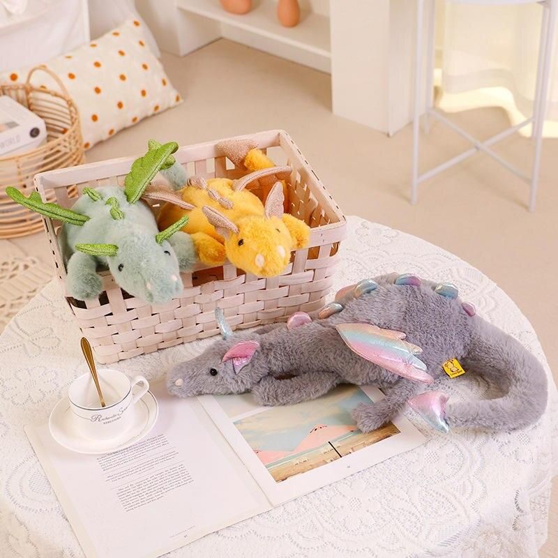 50~100cm Flying Dragon Doll Plush Toy Stuffed Loong Fantastic Giant Dinosaur Dino Animal Plushie Peluche Kids Gift 50~100cm Flying Dragon Doll Plush Toy Stuffed Loong Fantastic Giant Dinosaur Dino Animal Plushie Peluche Kids Gift