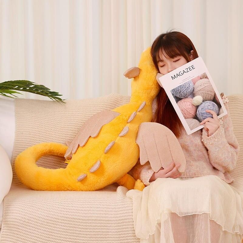 50~100cm Flying Dragon Doll Plush Toy Stuffed Loong Fantastic Giant Dinosaur Dino Animal Plushie Peluche Kids Gift 50~100cm Flying Dragon Doll Plush Toy Stuffed Loong Fantastic Giant Dinosaur Dino Animal Plushie Peluche Kids Gift