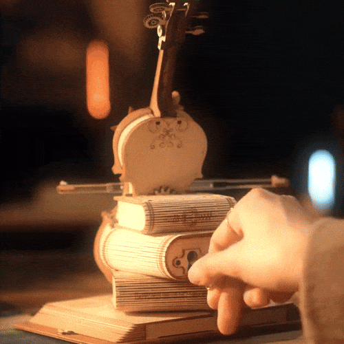 199pcs 3D Wooden Puzzle Magic Cello