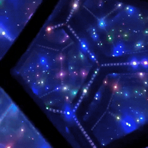 Creative Infinite 3D Dodecahedron Night Light2