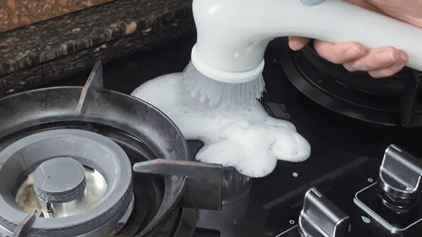 Powerful Cordless Electric Spin Brush Scrubber
