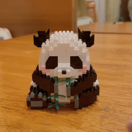 DIY Panda Building Block Set2